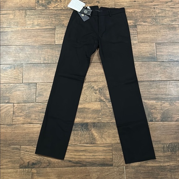 Versace NWT mid rise straight leg dress pants with raw hem EUR 46